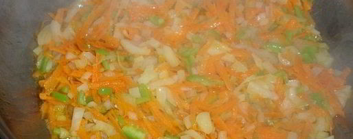 Шаг 8: фрикаделек ежики с овощами