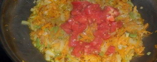 Шаг 9: фрикаделек ежики с овощами