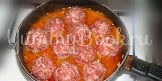 Рецепт фрикаделек-ежиков