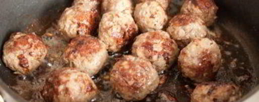 Шаг 5: фрикаделек из говядины с печеной тыквой