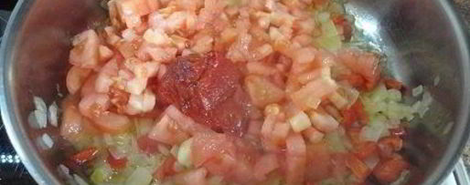 Шаг 5: фрикаделек по-мароккански в томатном соусе