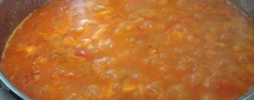 Шаг 6: фрикаделек по-мароккански в томатном соусе