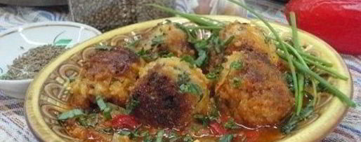 Шаг 8: фрикаделек по-мароккански в томатном соусе