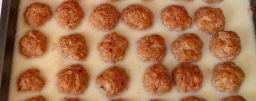 Шаг 5: фрикаделек под сливочным соусом