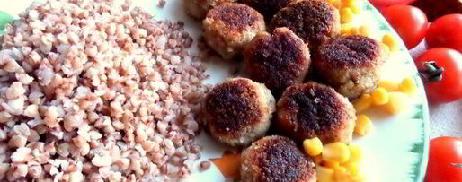 Шаг 17: фрикаделек с гречкой