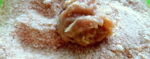 Шаг 4: фрикаделек с гречкой