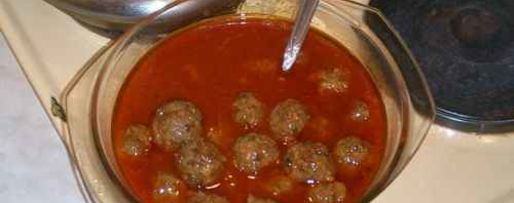 Шаг 42: фрикаделек с печеным картофелем