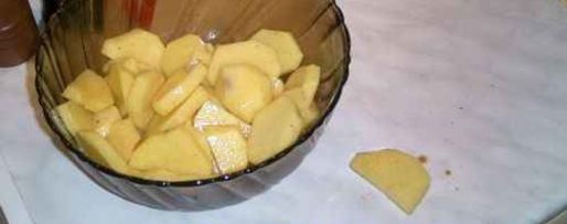 Шаг 61: фрикаделек с печеным картофелем