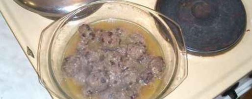 Шаг 40: фрикаделек с печеным картофелем