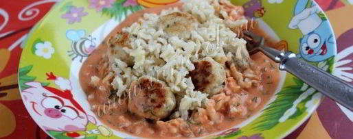 Шаг 14: фрикаделек с рисом