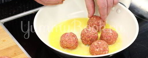 Шаг 1: фрикаделек в горчично-медовом соусе