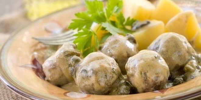 Рецепт фрикаделек в грибном соусе