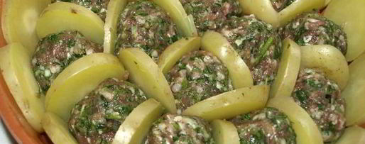 Шаг 5: фрикаделек в картофельных сотах