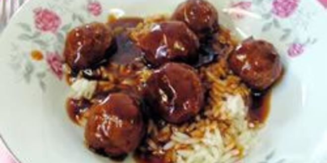 Рецепт фрикаделек в кисло-сладком соусе