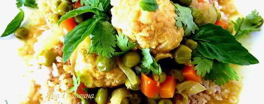 Шаг 3: фрикаделек в кокосовом молоке