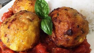 Рецепт Куриных фрикаделек с моцареллой