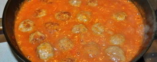 Шаг 7: мексиканских фрикаделек в томатном соусе