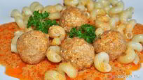Рецепт Мясных фрикаделек с сырной начинкой