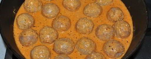 Шаг 3: мясных фрикаделек с сырной начинкой