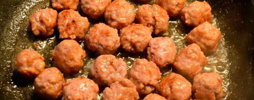 Шаг 12: рисовой короны с тыквой и фрикадельками