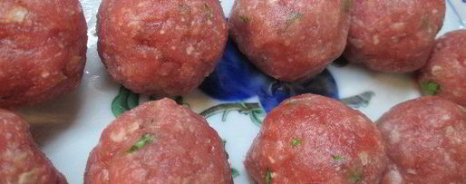 Шаг 1: шашлычков-фрикаделек в ленточках из цукини