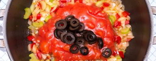 Шаг 6: спагетти с куриными фрикадельками