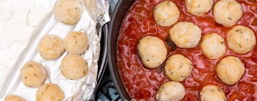 Шаг 7: спагетти с куриными фрикадельками