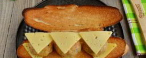 Шаг 7: субмарины с фрикадельками