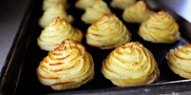 Рецепт гарнира герцогиня из картофеля