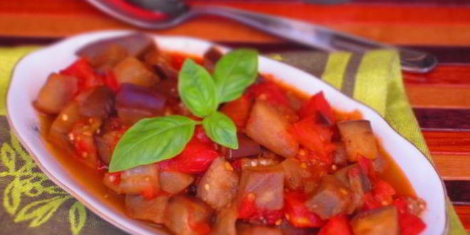 Рецепт гарнира из баклажанов