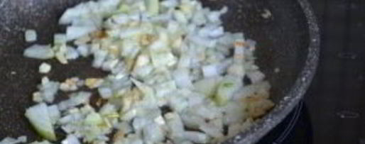 Шаг 1: гарнира из перловки с овощами