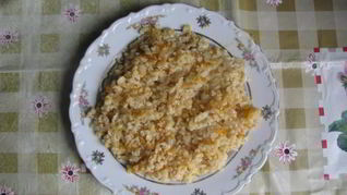 Рецепт Гарнира из риса с морковью и луком