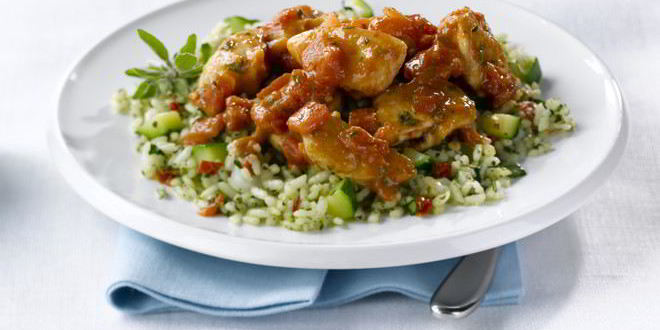 Рецепт гарнира к курице