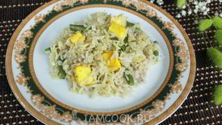 Рецепт Ароматного риса Матар Пулао