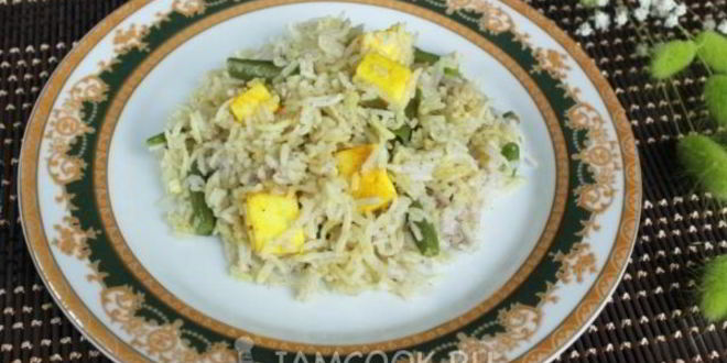 Рецепт ароматного риса матар пулао
