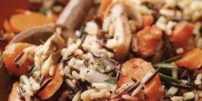 Рецепт ароматного риса с овощами