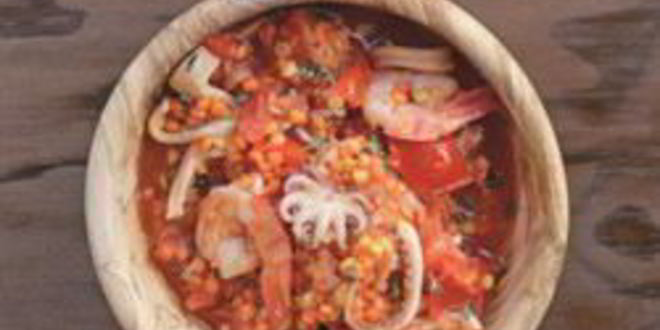 Рецепт чечевицы с морепродуктами