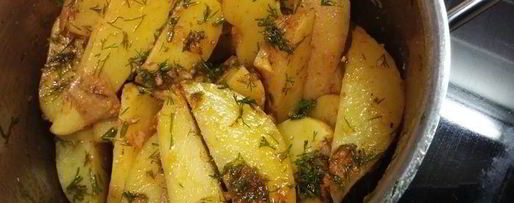 Шаг 2: картофеля айдахо