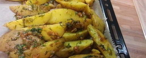 Шаг 3: картофеля айдахо