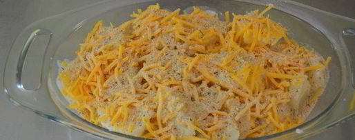 Шаг 3: картофеля делмонико