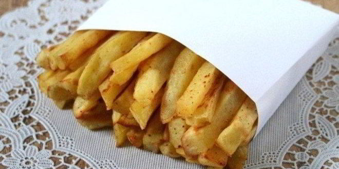Рецепт картофеля фри без масла