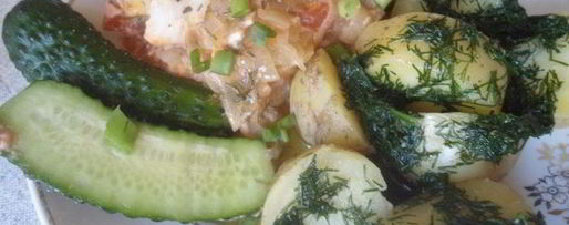 Шаг 6: картофеля отварного, сермяжного