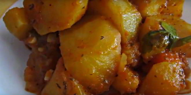 Рецепт картофеля по-турецки