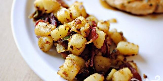 Рецепт картофеля с беконом
