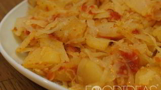 Рецепт Картофеля с капустой