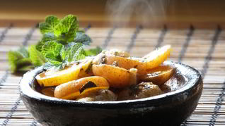 Рецепт Картофеля с мятой по-алжирски