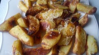 Рецепт Картофеля с пармезаном и травами