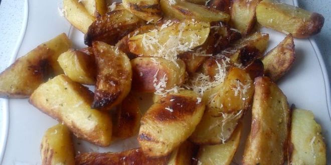 Рецепт картофеля с пармезаном и травами