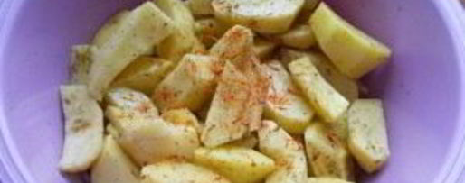 Шаг 1: картофеля с шампиньонами в мультиварке