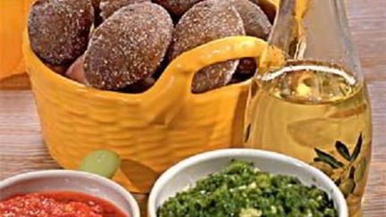 Рецепт Картофеля с соусами мохо